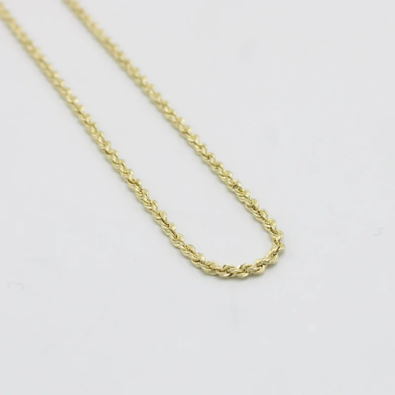 $164.99 Rope Chain Yellow Gold $164.99