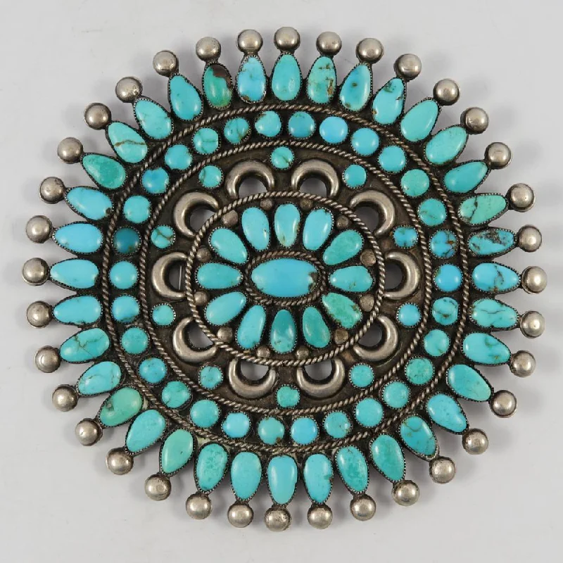 1969 Turquoise Pin