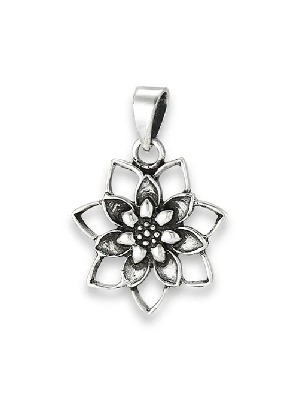 Blooming Lotus Pendant