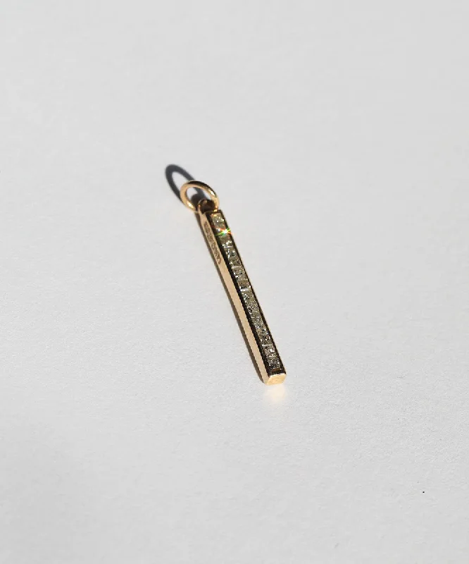 Diamond Bar Pendant