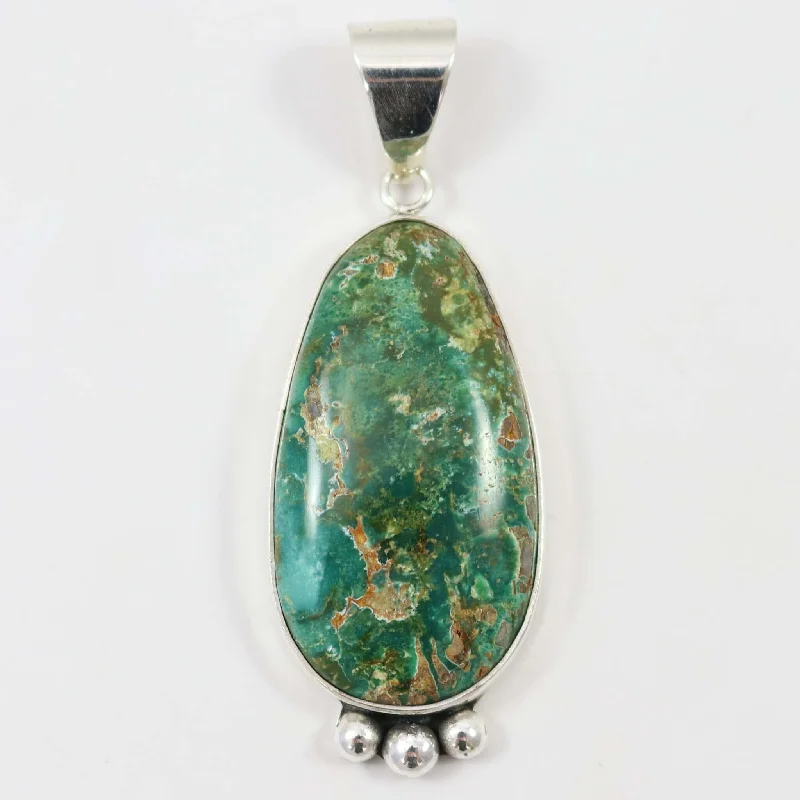 Fox Turquoise Pendant