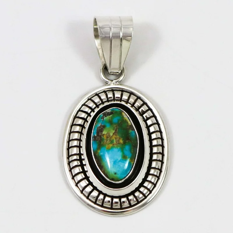 Kingman Turquoise Pendant