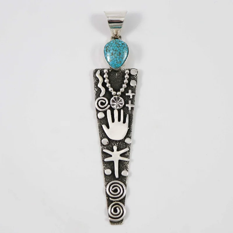 Kingman Turquoise Pendant