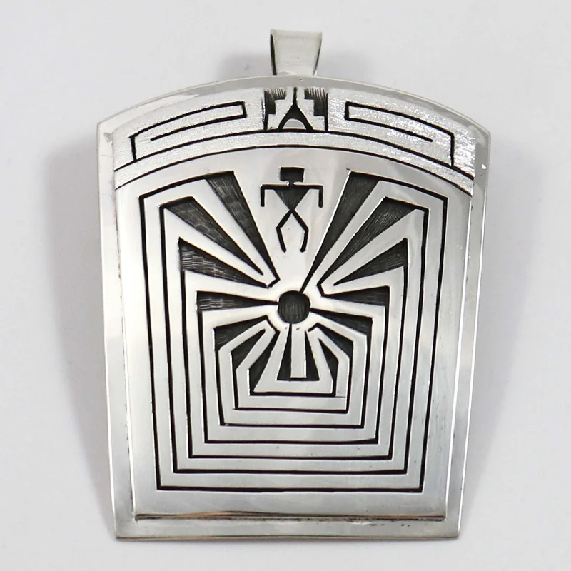 Man in the Maze Pendant