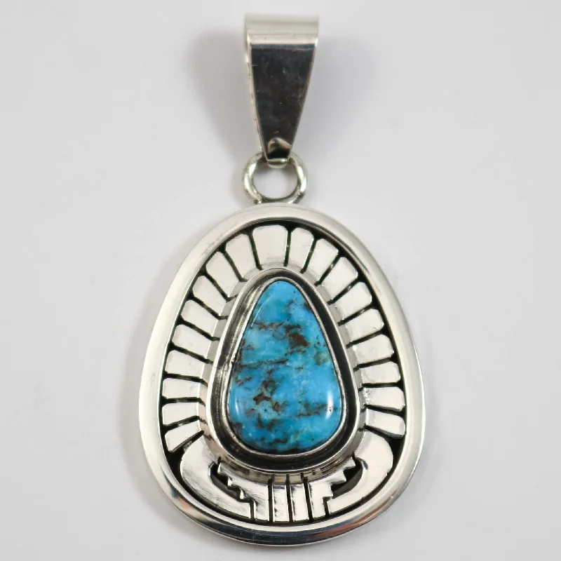 Morenci Turquoise Pendant