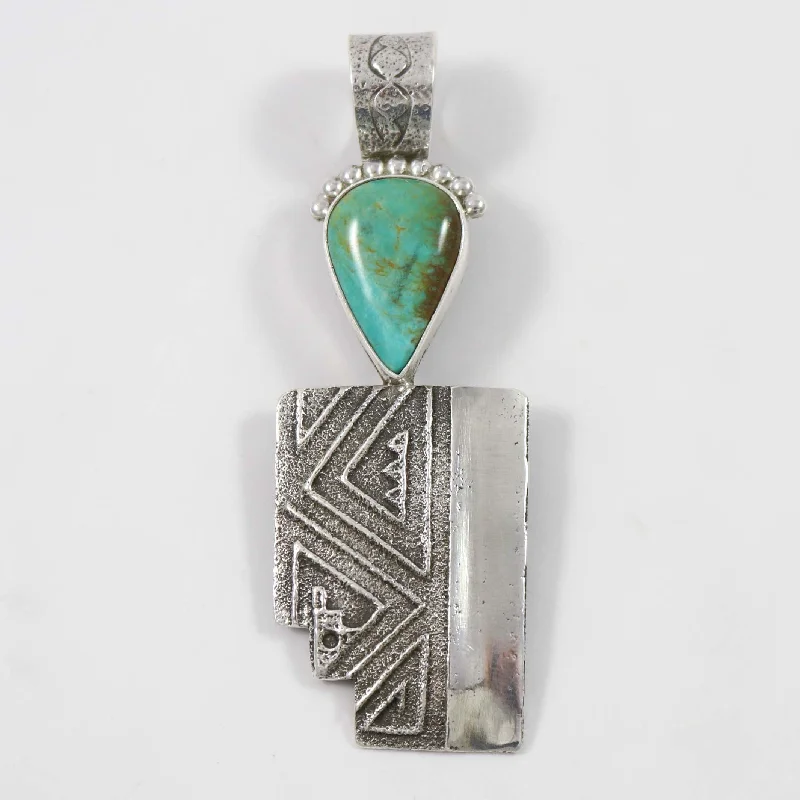 Royston Turquoise Pendant