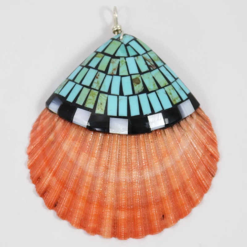 Shell Inlay Pendant