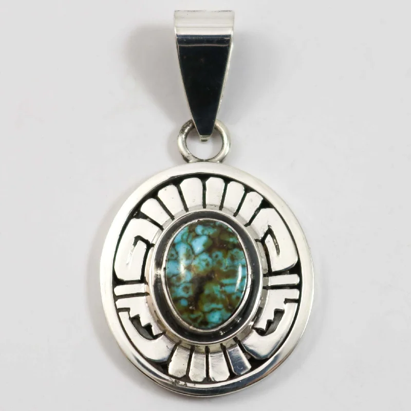 Sonoran Gold Turquoise Pendant