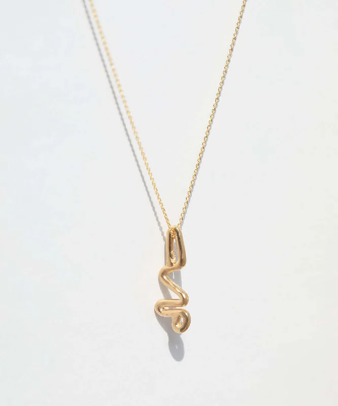 Squiggle Pendant