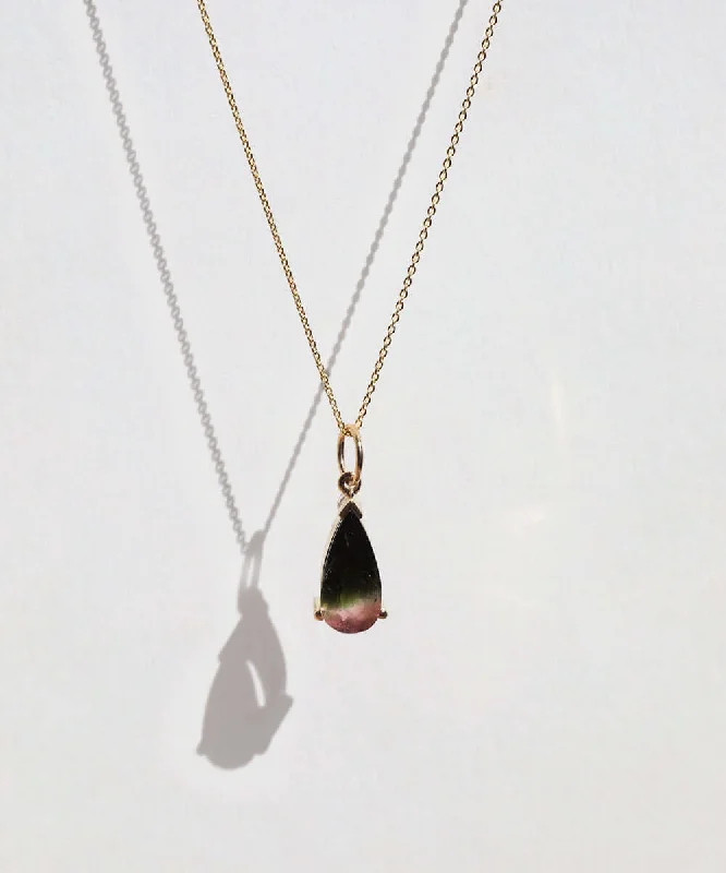 Tourmaline Drop Pendant