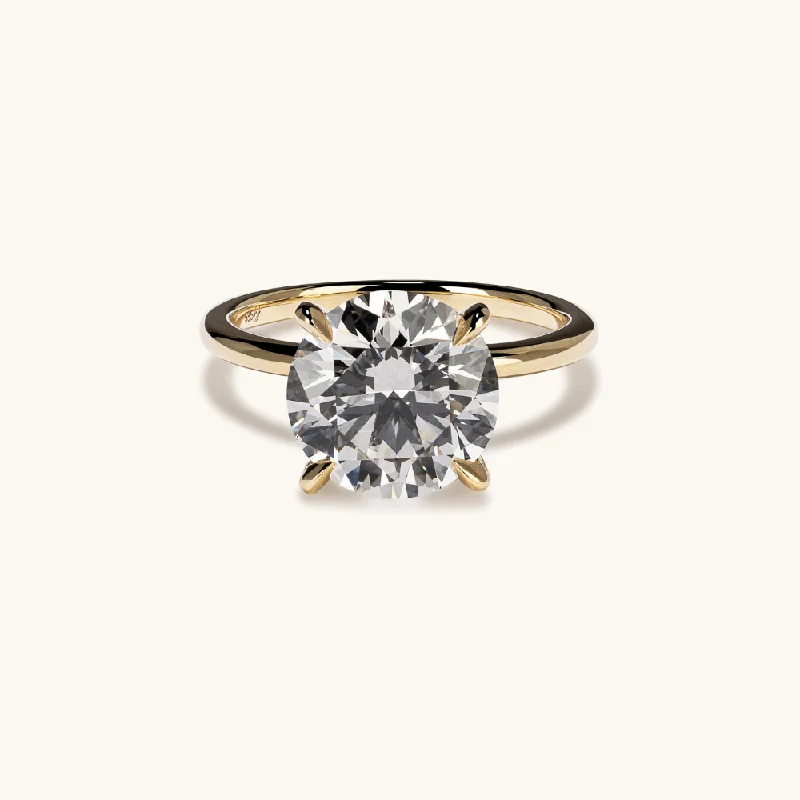 3.10 Round Lab Diamond Engagement Ring