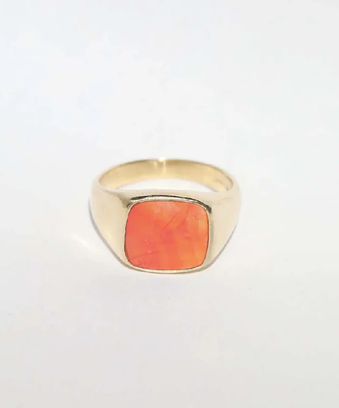 Carnelian Signet Ring