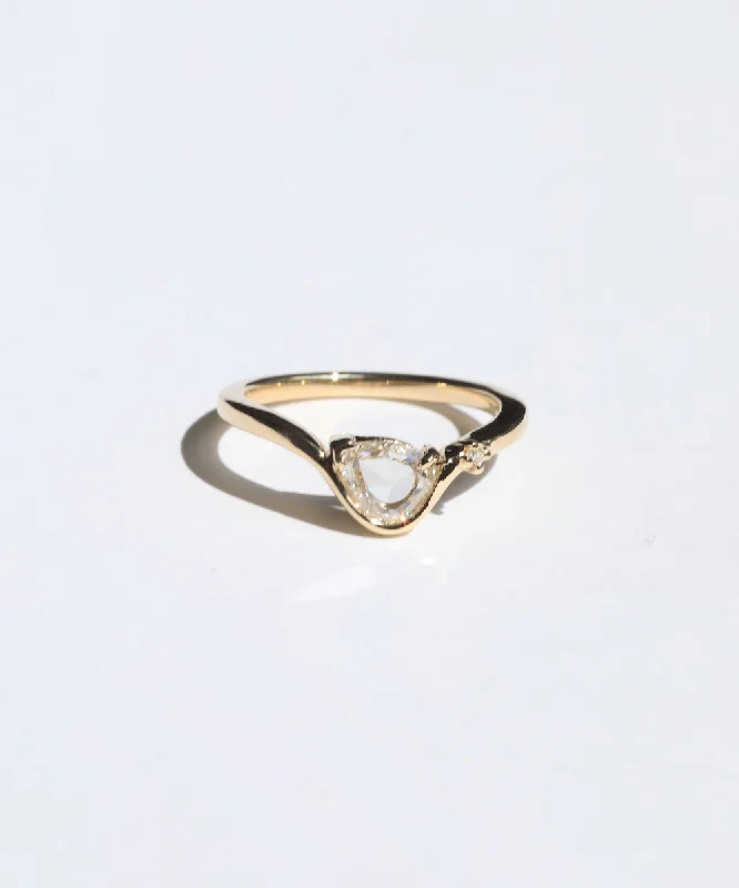 Cosmic Pear Diamond Ring