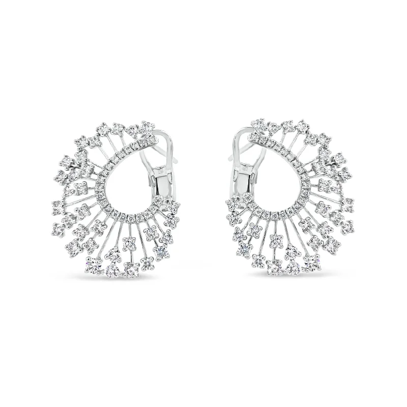 Diamond Starburst Earrings