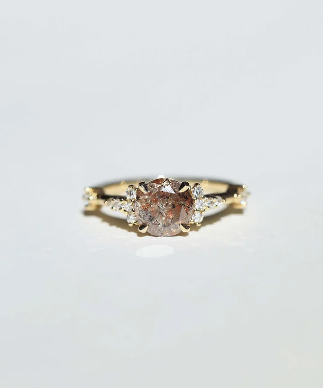 Edie Red Diamond Ring