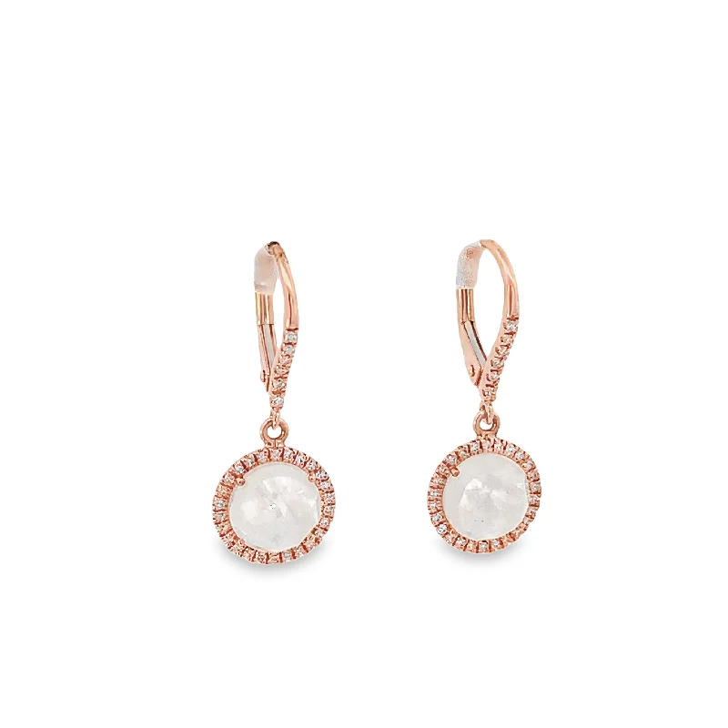 Moonstone Drop Earrings