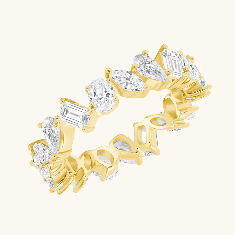 Multi-Diamond Eternity Band