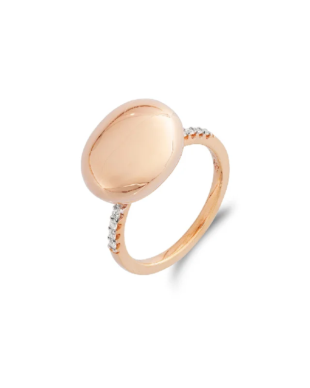 Nanis 18k Rose Gold XLarge Dancing in the Rain Ring