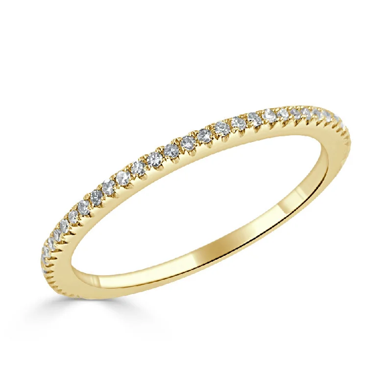 SABRINA DESIGNS- 14k Yellow Gold Diamond Eternity Band