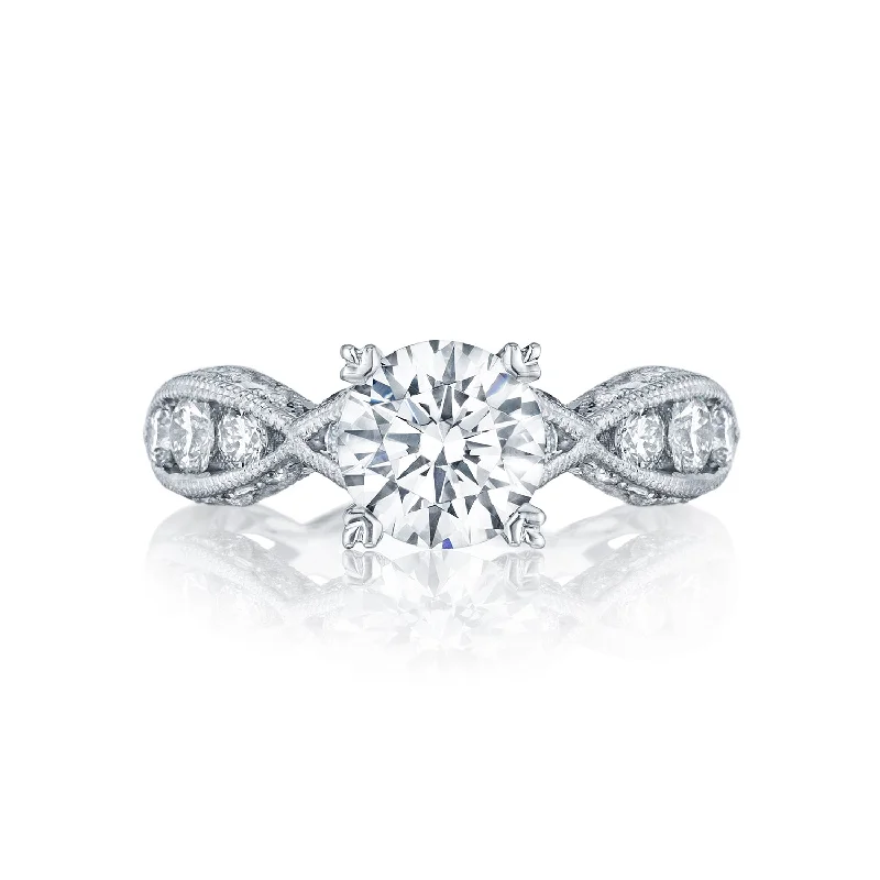 Tacori "Classic Crescent" Engagement Ring