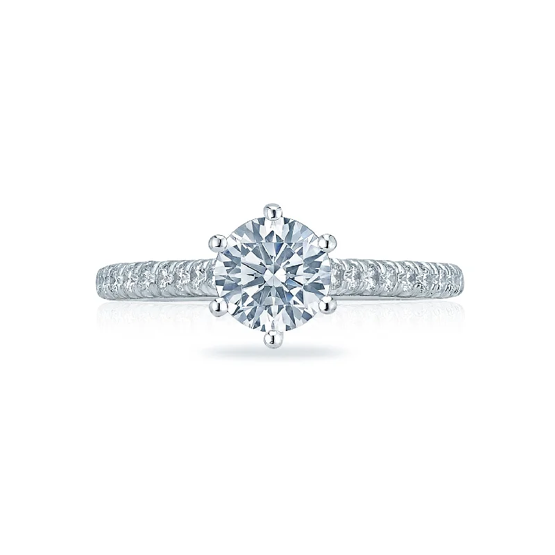 Tacori "Petite Crescent" Engagement Ring