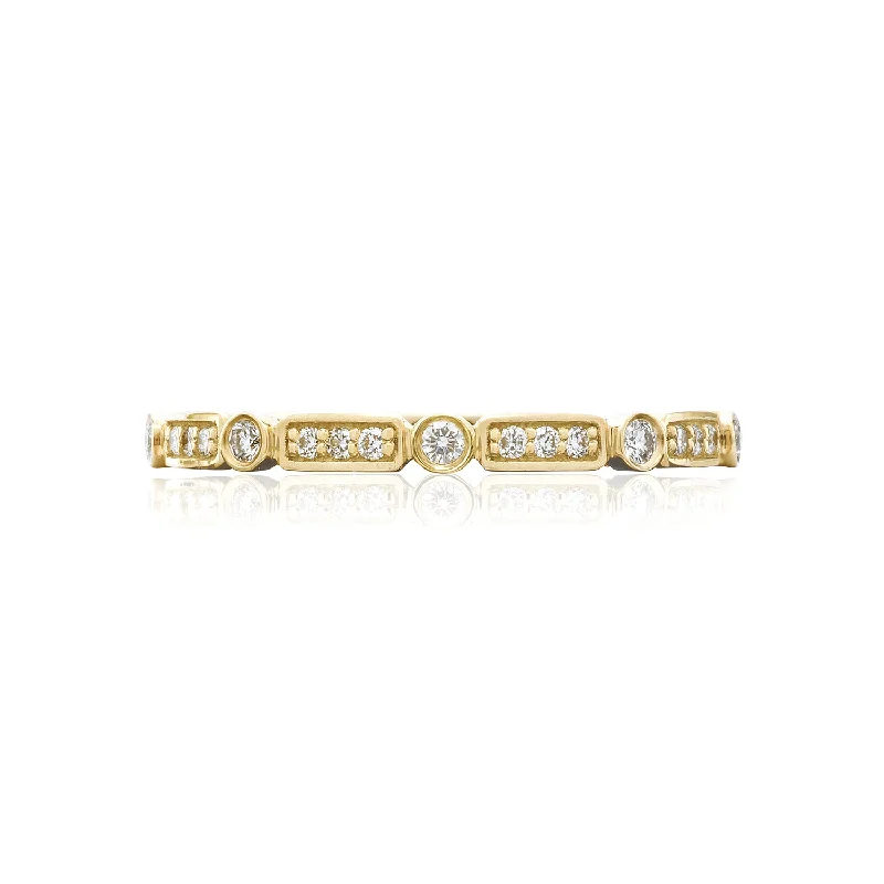 Tacori "Sculpted Crescent" Eternity Band