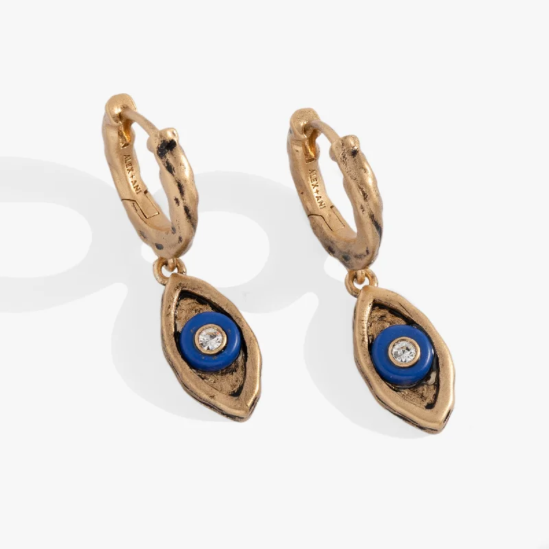 Untamed Evil Eye Huggie Hoop Earring