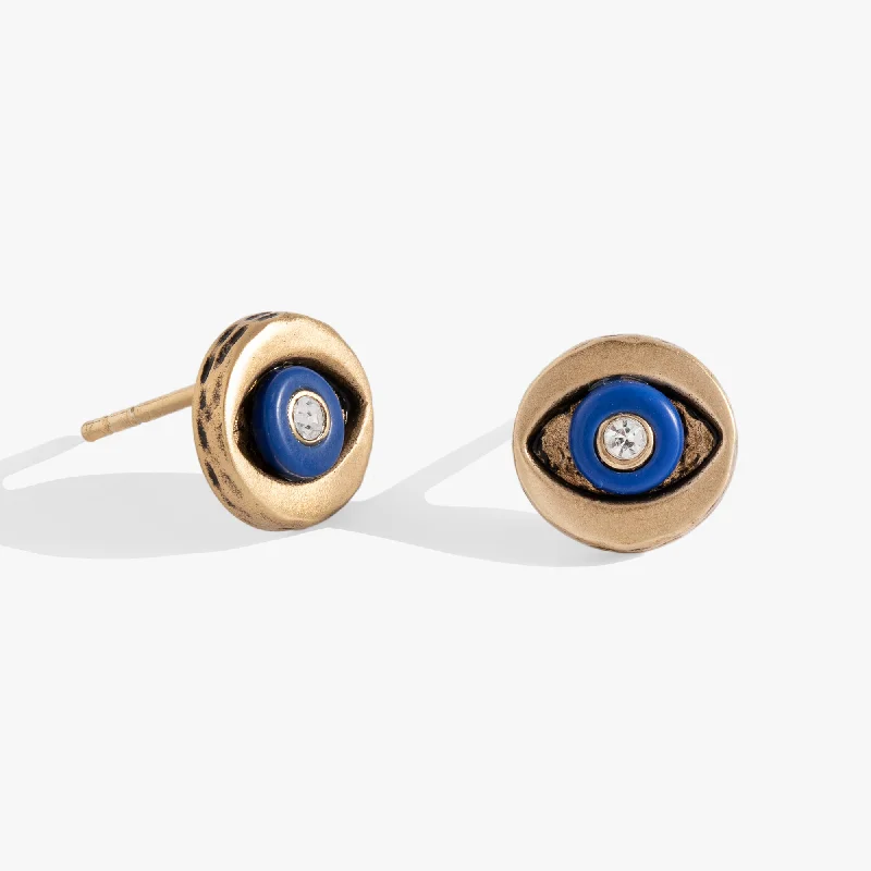 Untamed Evil Eye Stud Earring