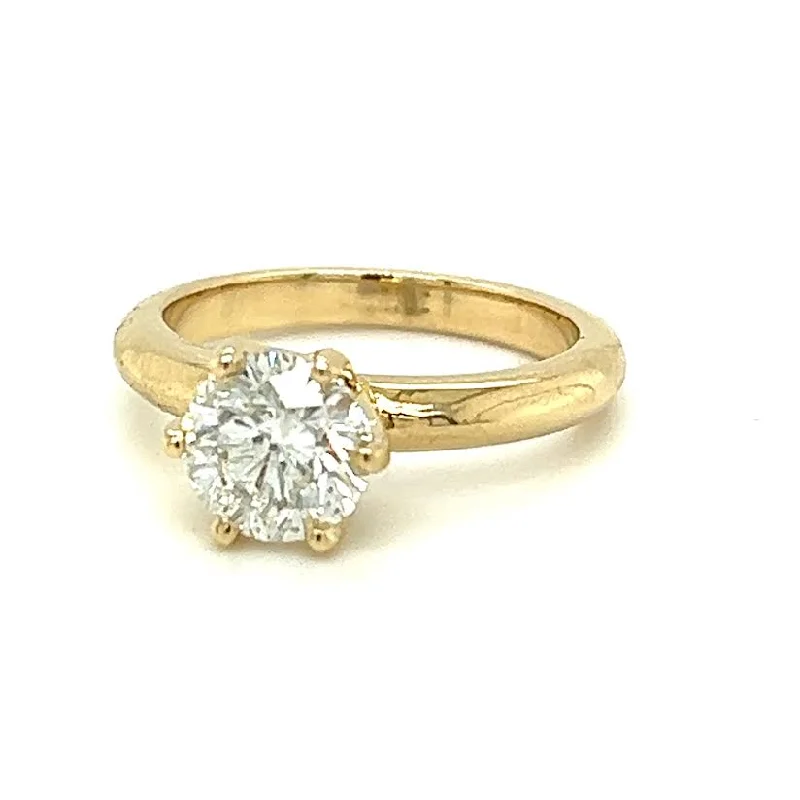 1.61 Carat Diamond Solitaire Engagement Ring