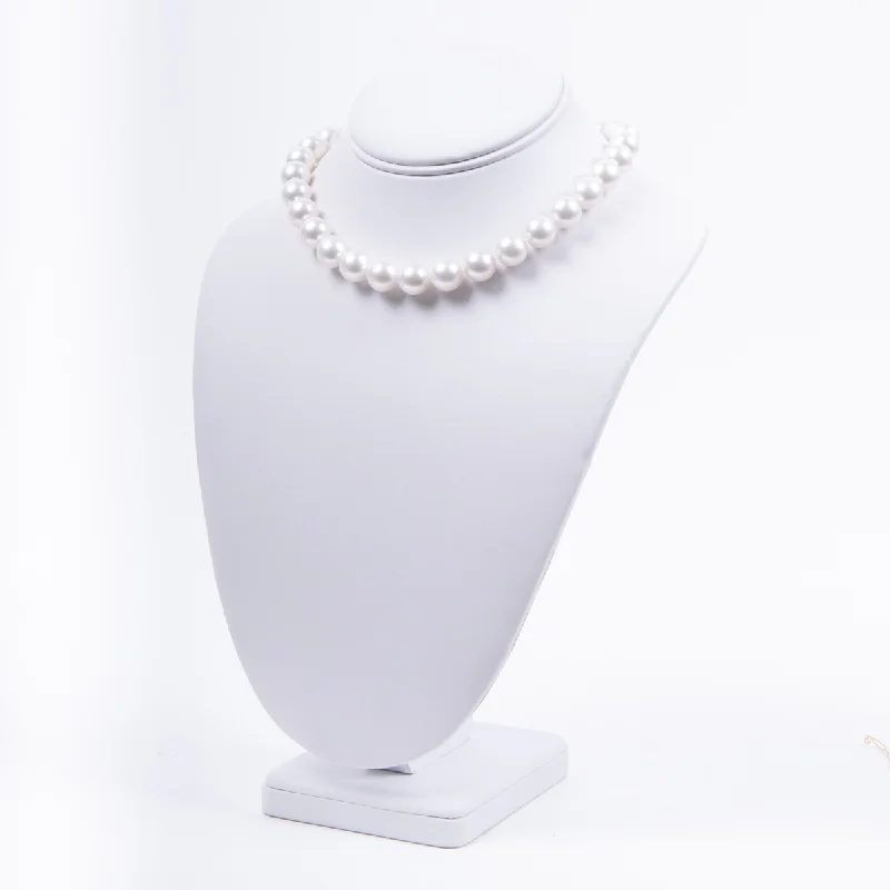 Pre-Owned  White South Sea Pearl Strand Necklace