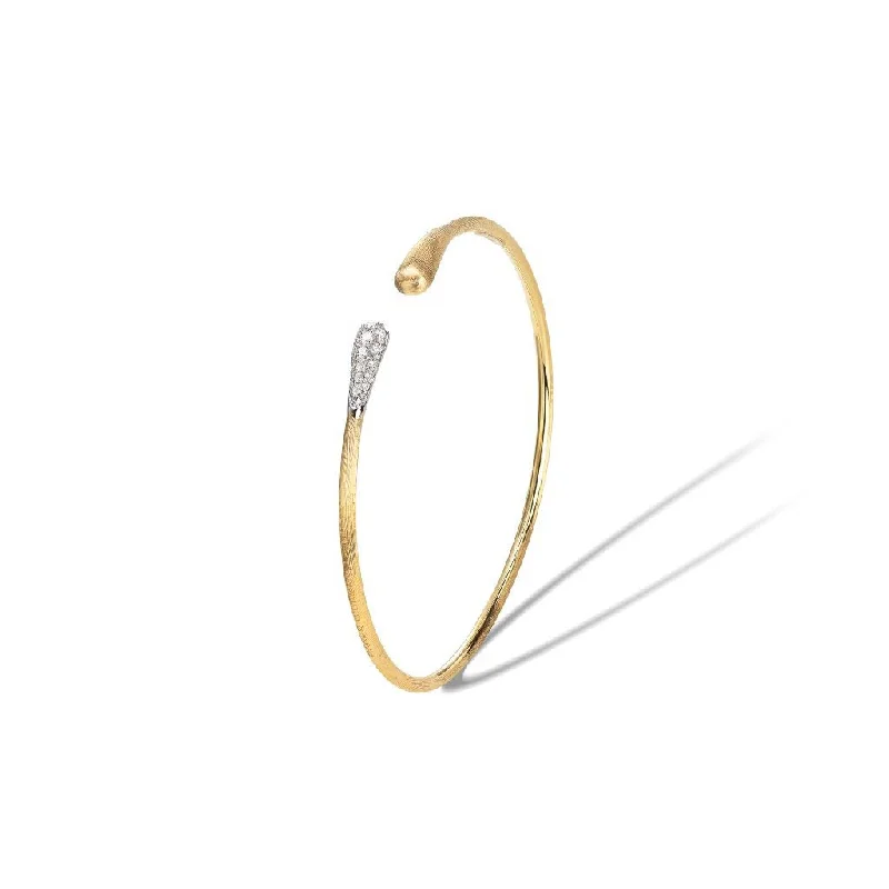 Marco Bicego Gold and Diamond Kissing Cuff