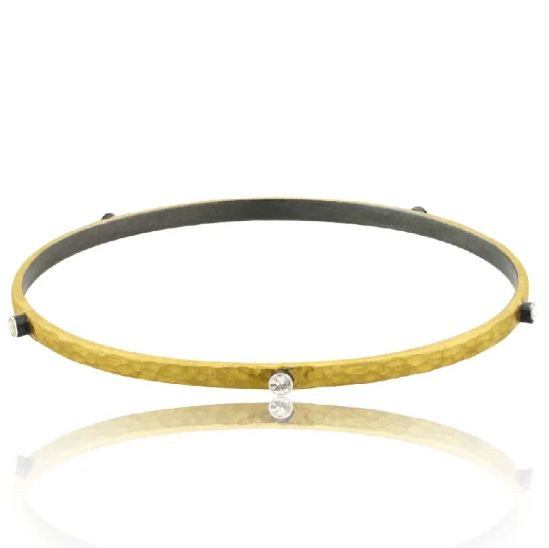 Lika Behar Silver Fusion Bangle