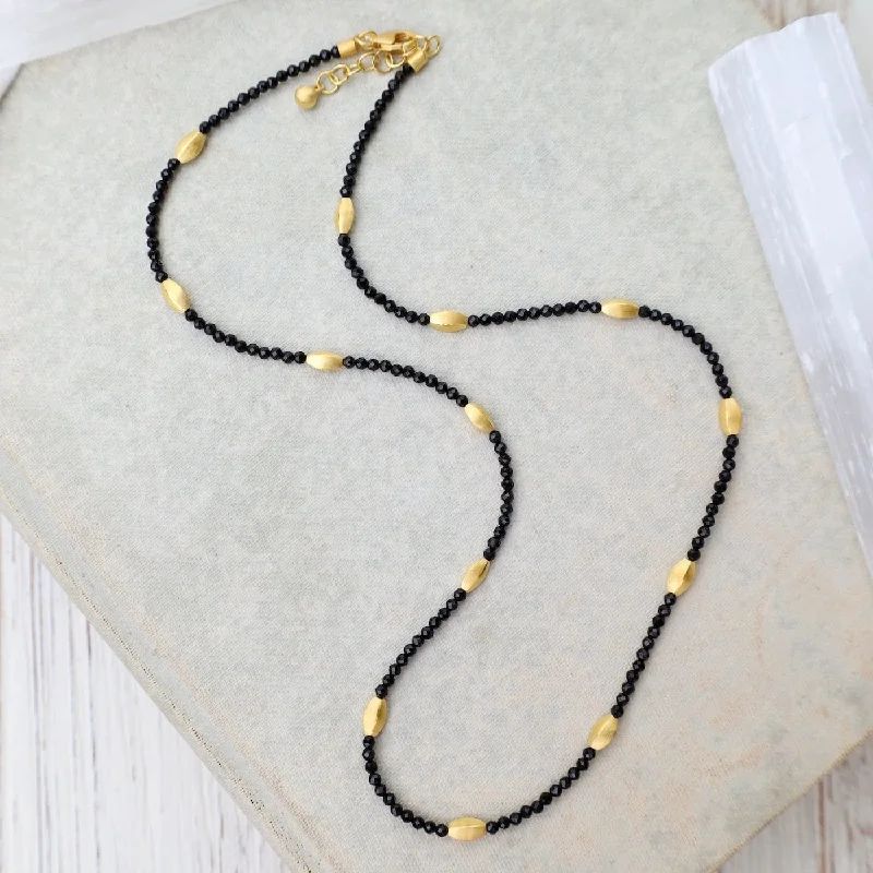 Black Spinel Bliss Necklace