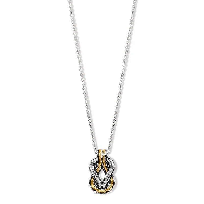 Brighton Interlok Harmony Two Tone Necklace