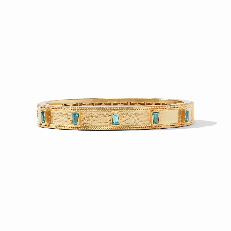 Julie Vos Aurora Stone Hinge Bangle