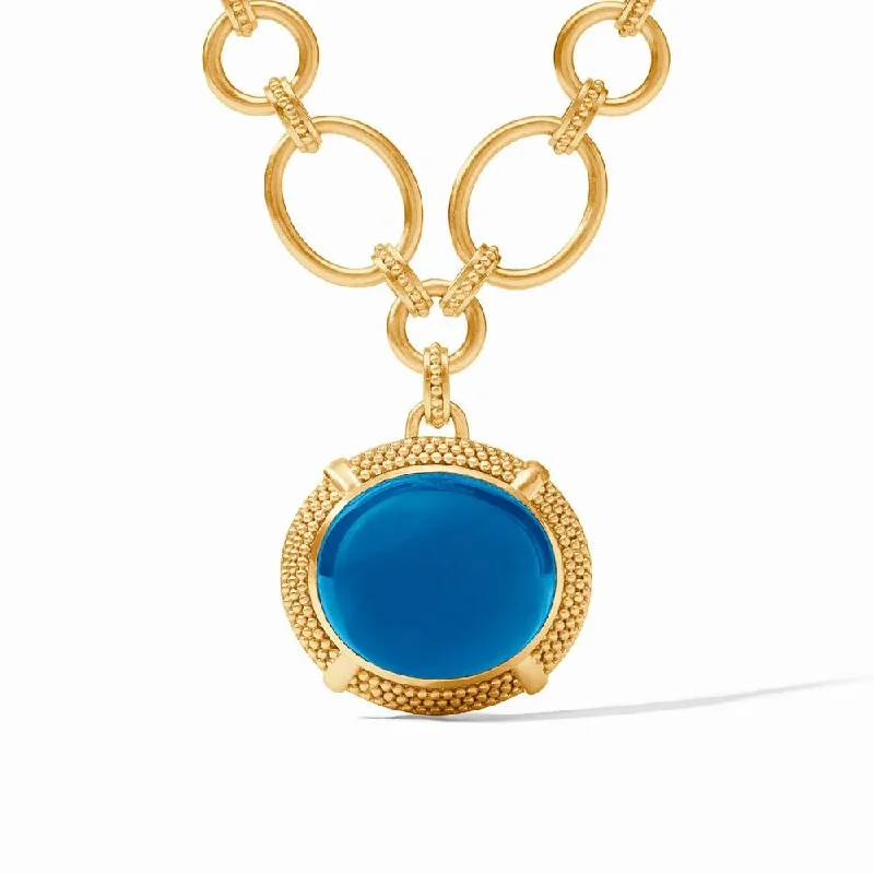 Julie Vos Cabochon Statement Necklace