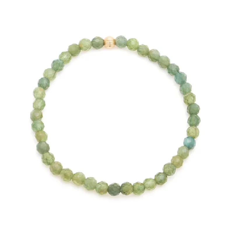 Social Mini Bracelet - Green Apatite