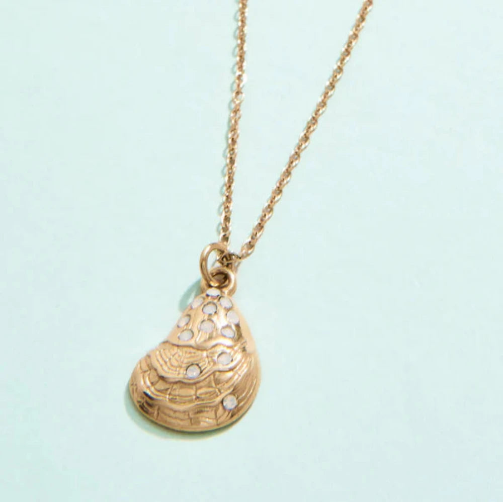 Spartina Bluffton Oyster Necklace 18" Oyster