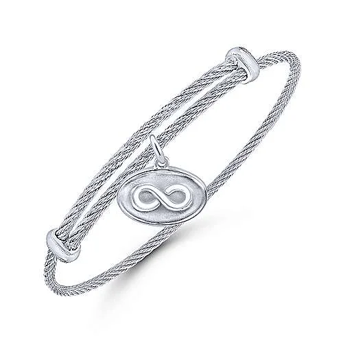 Sterling Silver Adjustable Bracelet - BG3633MXJJJ